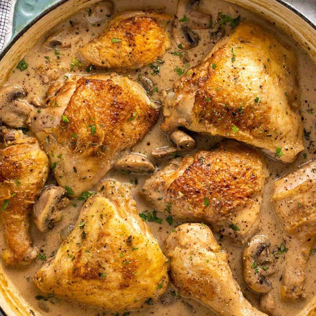 Chicken Fricassee Cooking and Recipes